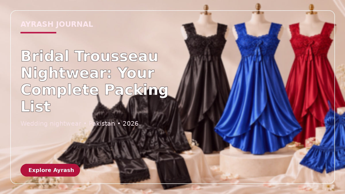 Bridal Trousseau Nightwear: Your Complete Packing List