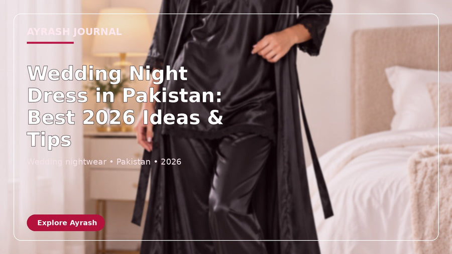 Wedding Night Dress in Pakistan: Best 2026 Ideas & Tips