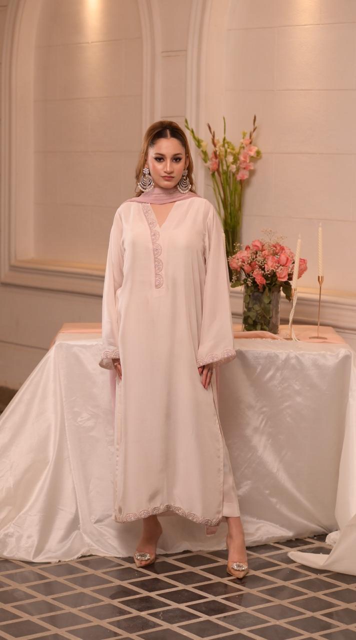 3-Piece Silk | Stitched