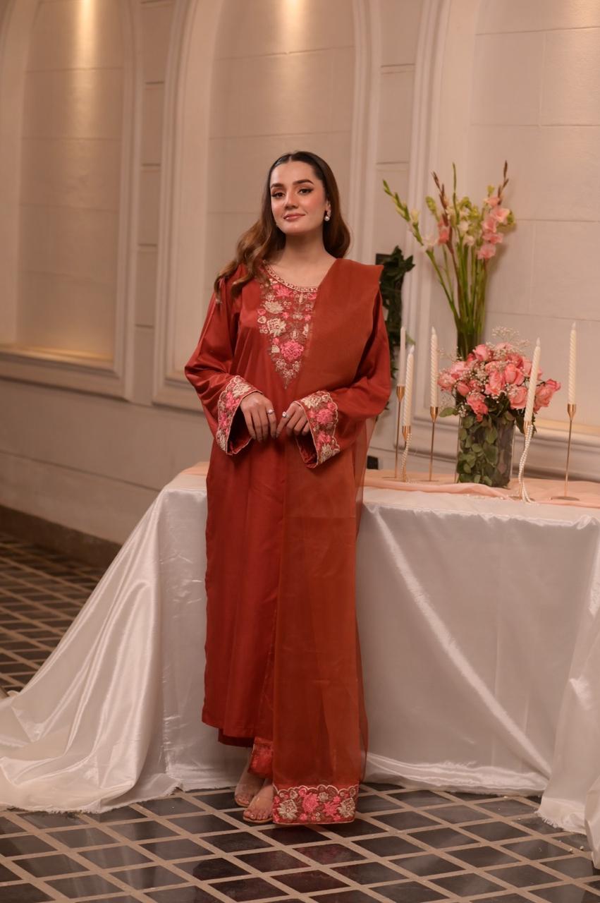 3-Piece Lawn Cotton | Stitched