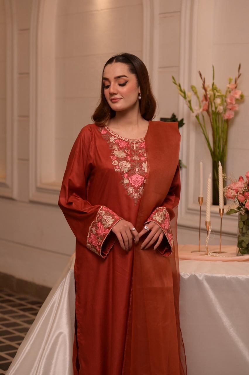 3-Piece Lawn Cotton | Stitched