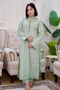 03-Piece Embroided Lawn Cotton | Stitched